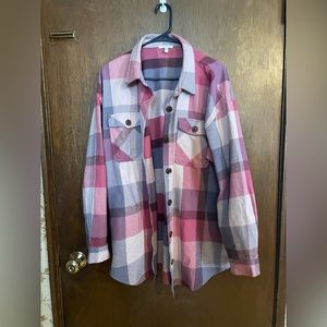 Over-sized Flannel